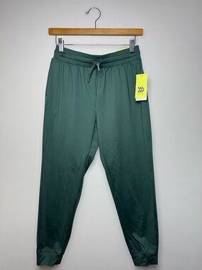 New all in motion Dark Green Kids Jogger soft stretch high rise ankle length XL